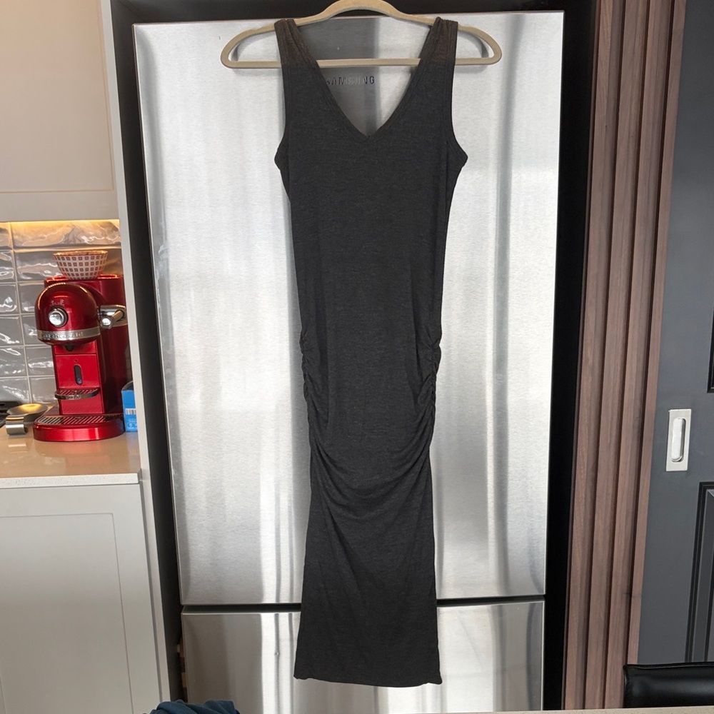 Dark grey Sleeveless Dress
